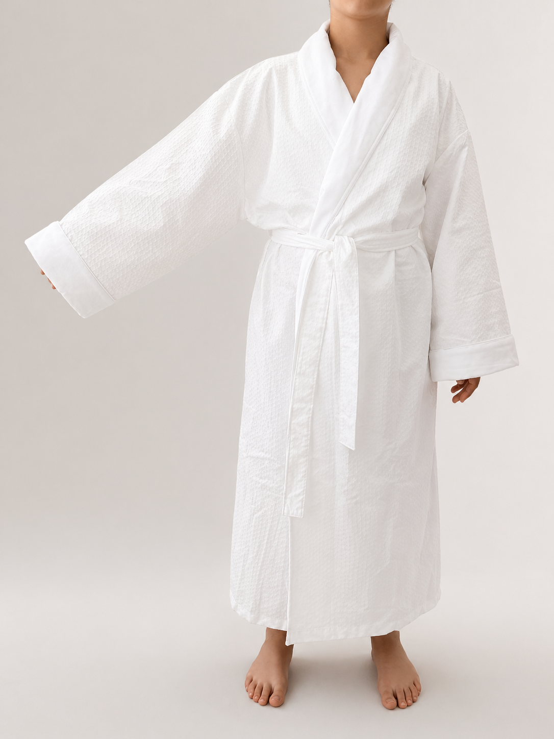 peignoir de bain double